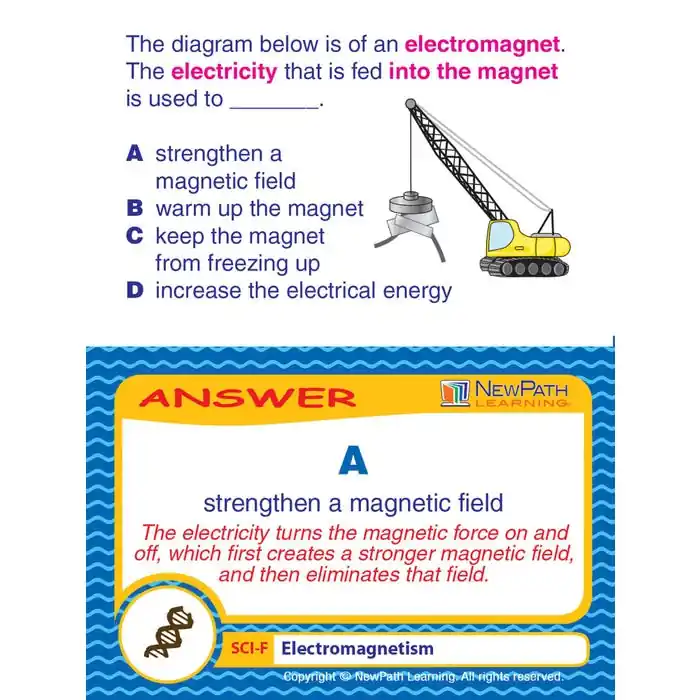 Best Choice NewPath Learning Electromagnetism Learning Center Game, Grades 6 to 10
